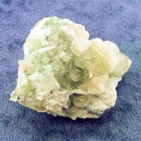 Calcite Crystal Formations on Matrix