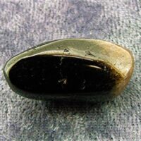 Green Tourmaline Polished Pebble Specimen