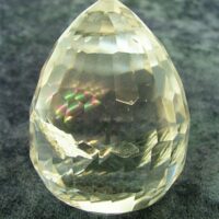 Quartz Faceted Egg
