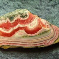 Rhodochrosite Slice Specimen