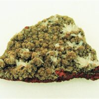 Hemimorphite with Adamite on Limonite Matrix Specimen