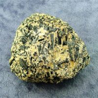 Black Tourmaline in Feldspar Matrix