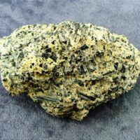 Black Tourmaline in Feldspar Matrix