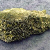 Epidote Crystal Formations on Matrix