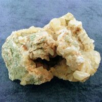 Siderite Rough Crystal Formations in Matrix