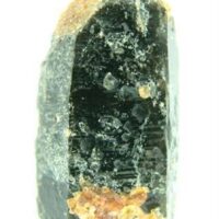 Spessartine Garnet on Smokey Quartz Specimen 42 x 21 x 18mm Aprox