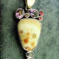 One Off 925 Silver Designer Pendant