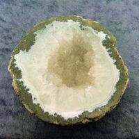 Chalcedony Half Geode Specimen