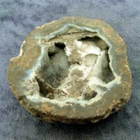 Chalcedony Half Geode Specimen