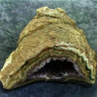 Uraguayan Amethyst Polished Face Geode Specimen