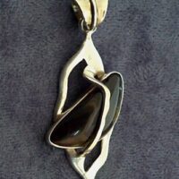 One Off 925 Silver Designer Pendant