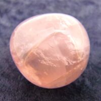 Madagascan Rose Quartz Polished Pebble Specimen