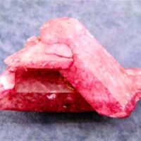 Red Crackle Quartz Cluster Specimen