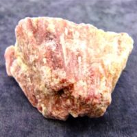 Rubellite in Matrix Rough Crystal Specimen