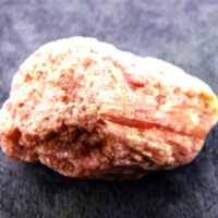 Rubellite in Matrix Rough Crystal Specimen