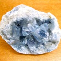 Blue Celestite Rough Crystal/Geode Specimen