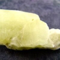 Datolite Rough Crystal Specimen with Pyrite Inclusions