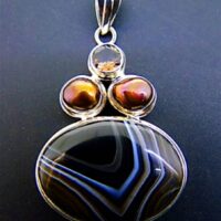 One Off 925 Silver Designer Pendant