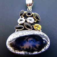 One Off 925 Silver Designer Pendant