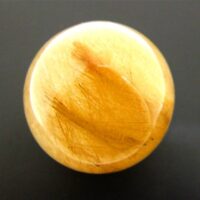 Rutilated Quartz Sphere