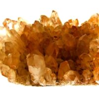 Tangerine Quartz Cluster/Druze Plate Specimen