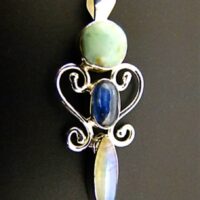 One Off 925 Silver Designer Pendant