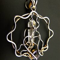 One Off 925 Silver Designer Pendant