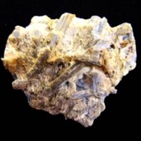 Blue Kyanite Crystals in Quartz with Mica Inclusions