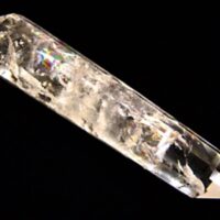 Quartz Double Terminated Vogal Cut Healing Wand