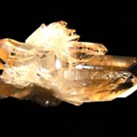 Tangerine Quartz Cluster Specimen