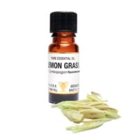 Pure Essential Oil-Lemon Grass. Cymbopogon Flexuosus. 10Ml. 1/3 Fl Oz Us. 40g