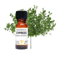Pure Essential Oil-Cypress. Cuppressus Sempervirens. 10Ml. 1/3 Fl Oz Us. 40g