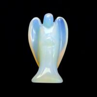 Large Angel Carving in Opalite