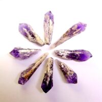 Natural Amethyst Point/Wand Specimens