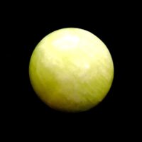Gemstone Spheres in New Jade