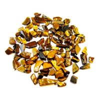 200g Bag Of Tigerseye Polished Crystal Chips