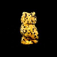 Carving Of An Owl in Dalmation Jasper