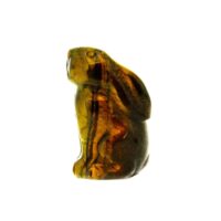 Carving Of A Hare in Tigerseye