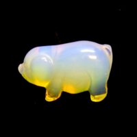 Carving Of A Pig in Opalite