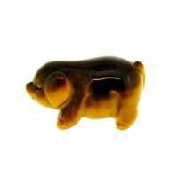 Carving Of A Pig in Tigerseye
