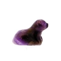 Seal Carving in Amethyst