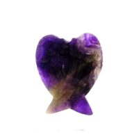 Angel Wings Carving in Amethyst
