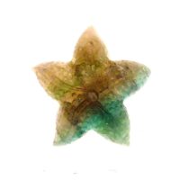 Starfish Carving in Fluorite