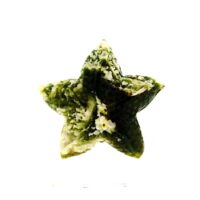 Starfish Carving in Moss Agate