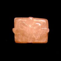 Gemstone Mini Present/Gift Carving in Rose Quartz