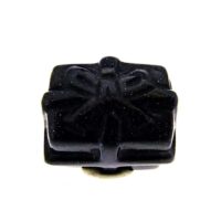 Gemstone Mini Present/Gift Carving in Blue Goldstone