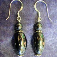 Hematite Bead Style Earrings