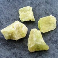 Brazilianite Rough Crystal Specimens (Small Size)
