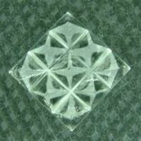 Crystal Quartz 9 Pyramid Plates