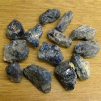 Blue Apatite Crystal Chips